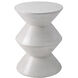 Union 22 X 16 inch White Outdoor End Table